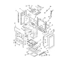 Whirlpool YSF387LEKQ1 chassis parts diagram