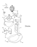Base and pedestal unit, optional parts