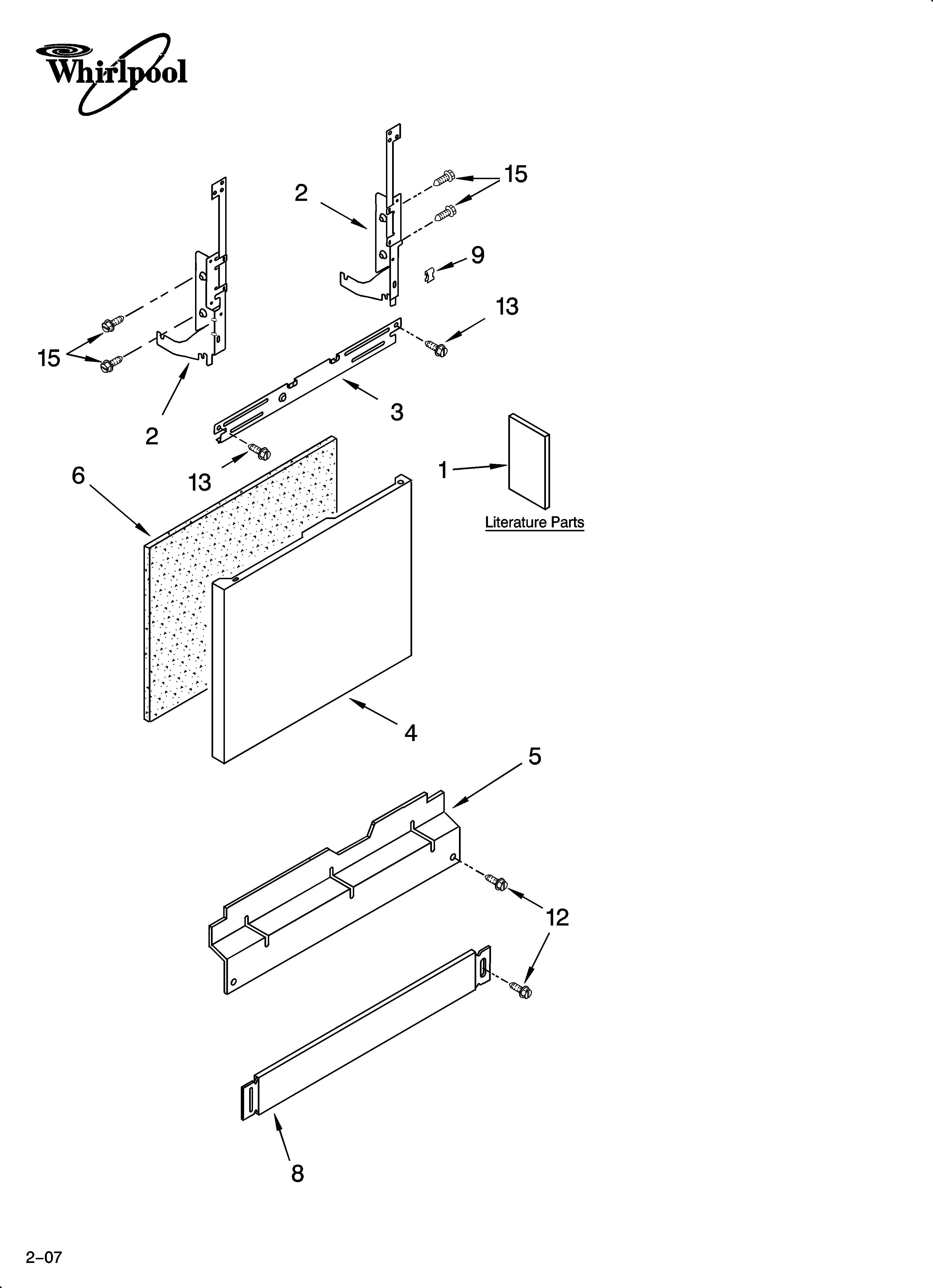 Door and panel parts
