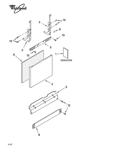 Door and panel parts