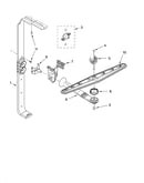 Upper wash and rinse parts