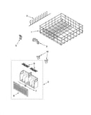 Lower rack parts, optional parts (not included)
