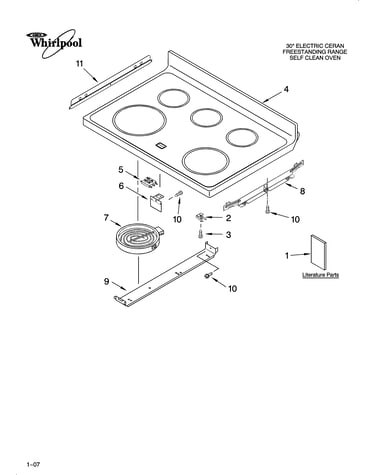 Cooktop parts