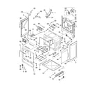 Whirlpool GERC4120PS2 chassis parts diagram