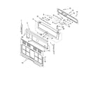 Whirlpool GERP4120SS0 control panel parts diagram