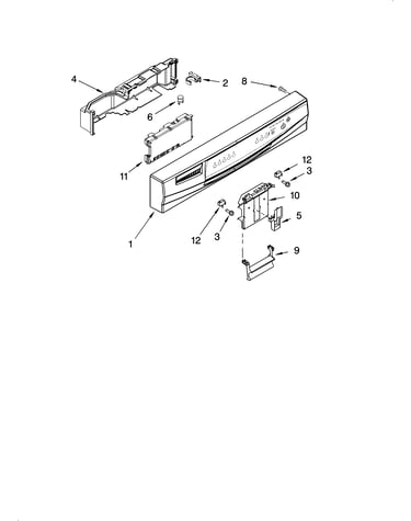 Control panel parts