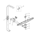 Upper wash and rinse parts