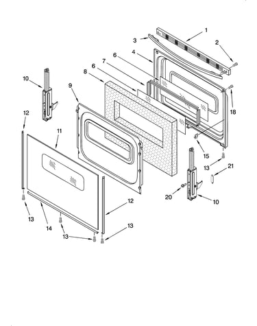 Door parts, optional parts
