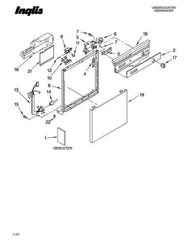 Frame and console parts