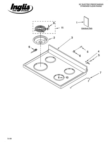 Cooktop parts