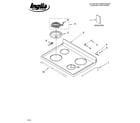 Inglis IME33302 cooktop parts diagram