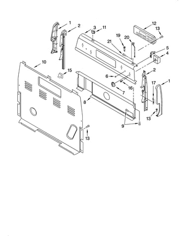 Control panel parts