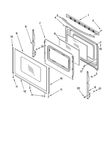 Door parts, optional parts