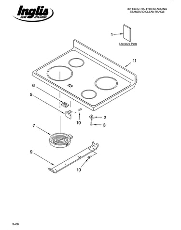 Cooktop parts