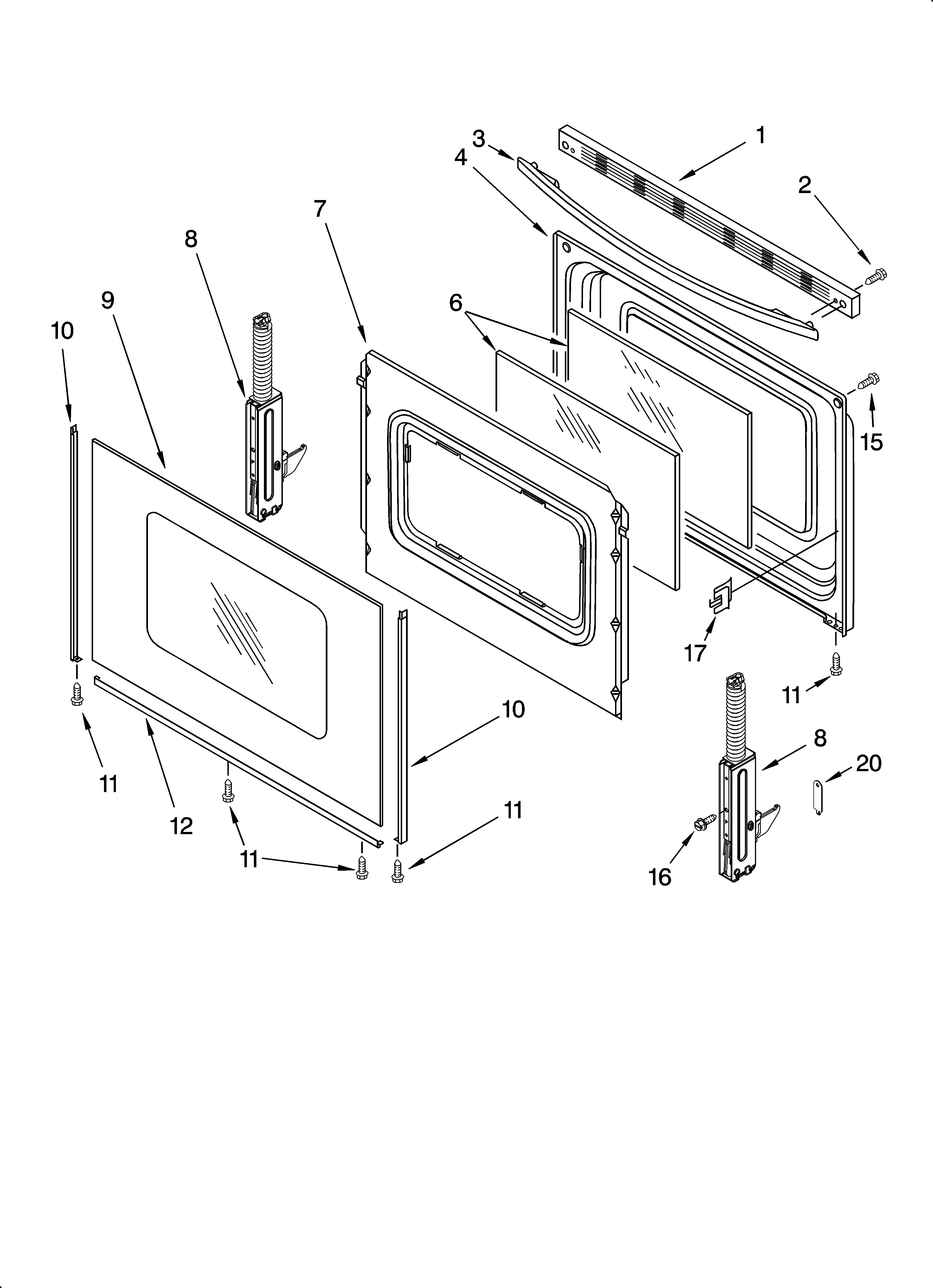 DOOR PARTS, OPTIONAL PARTS