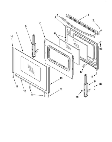 Door parts, optional parts