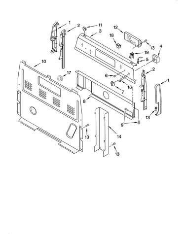 Control panel parts