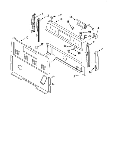Control panel parts