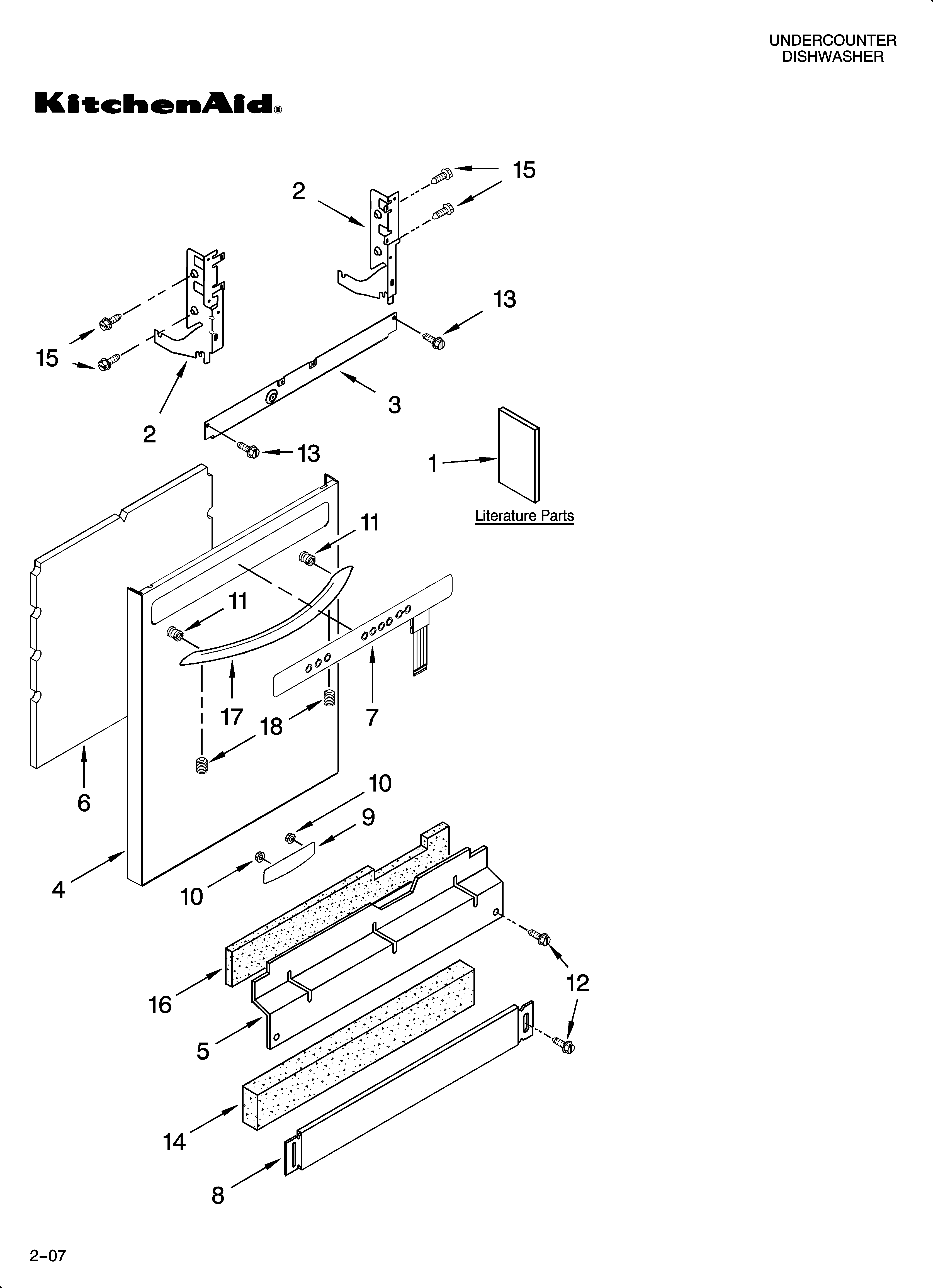 Door and panel parts