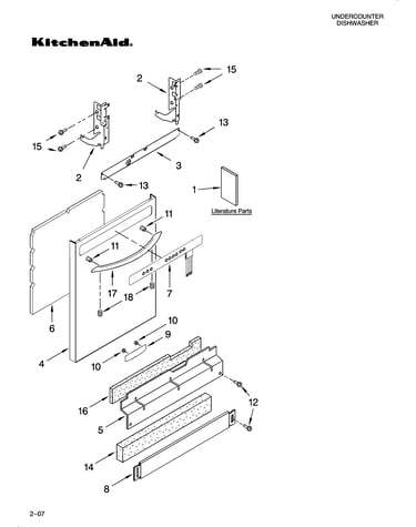 Door and panel parts