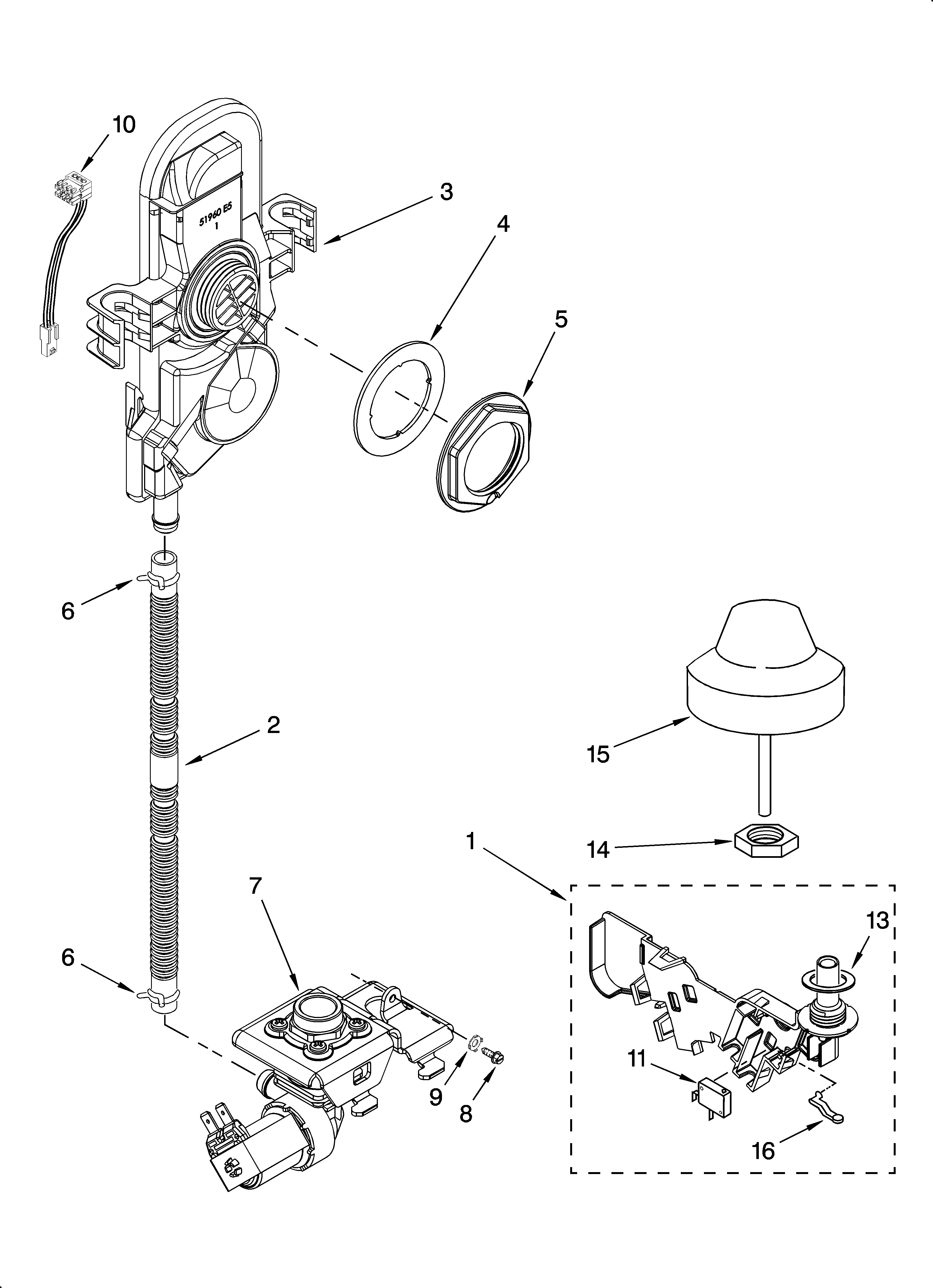 Fill and overfill parts