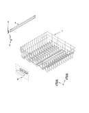 Upper rack and track parts