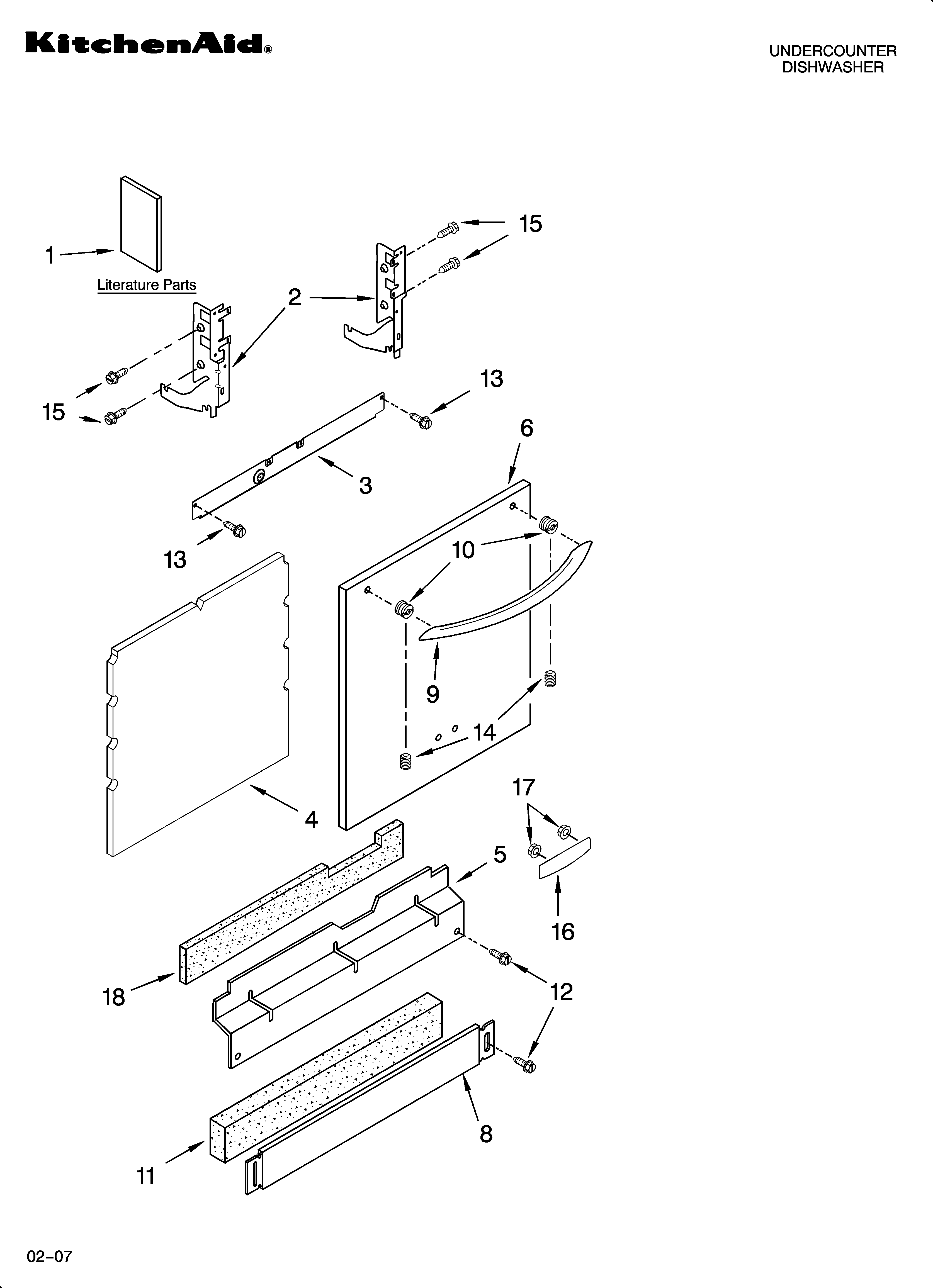 Door and panel parts