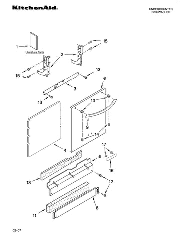 Door and panel parts
