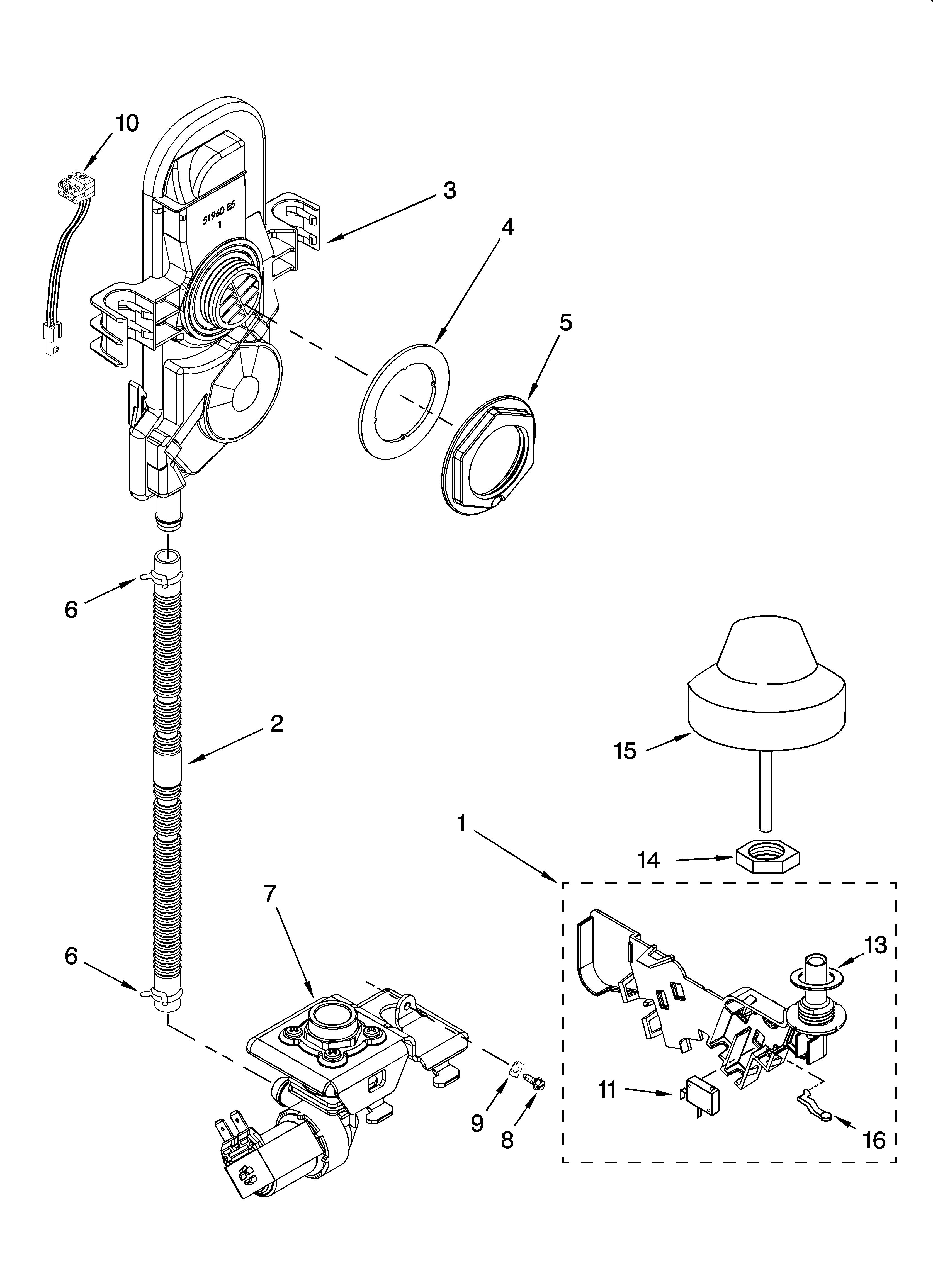 Fill and overfill parts