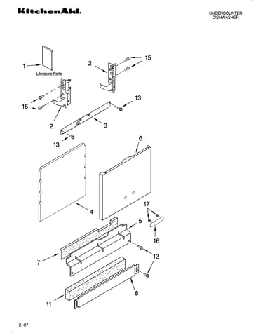 Door and panel parts