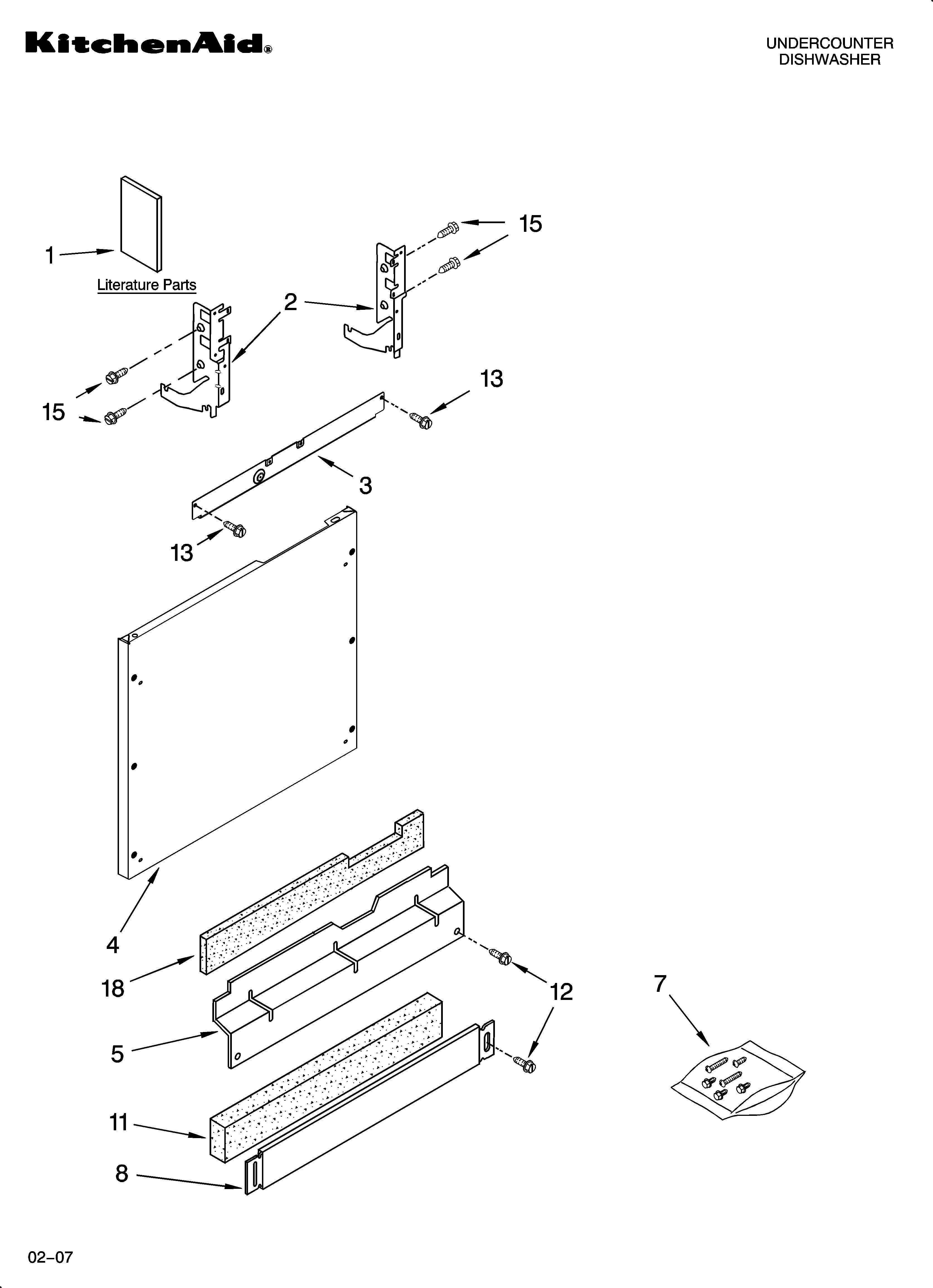 Door and panel parts