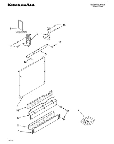 Door and panel parts