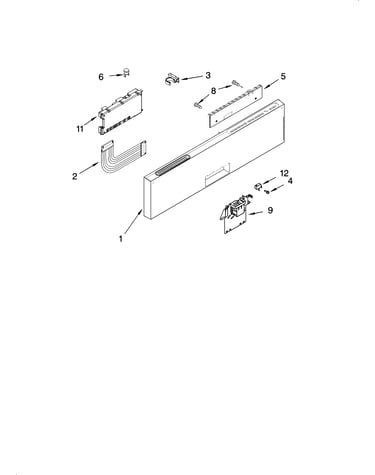 Control panel parts