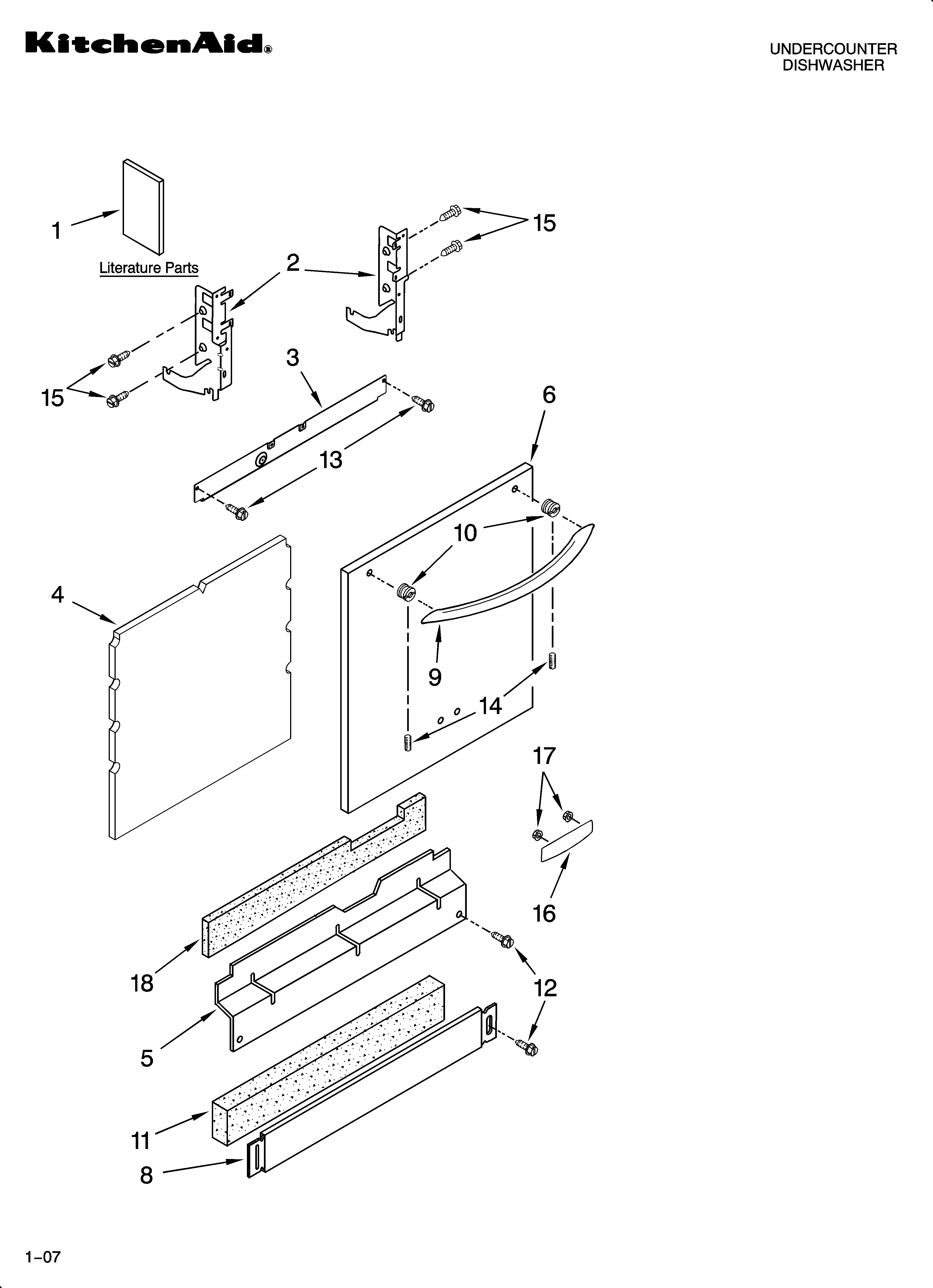Door and panel parts
