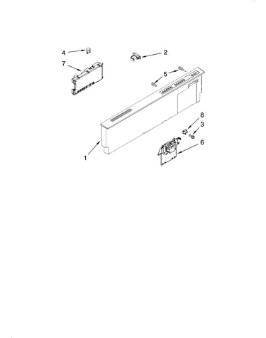 Control panel parts