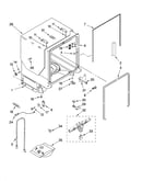 Tub and frame parts