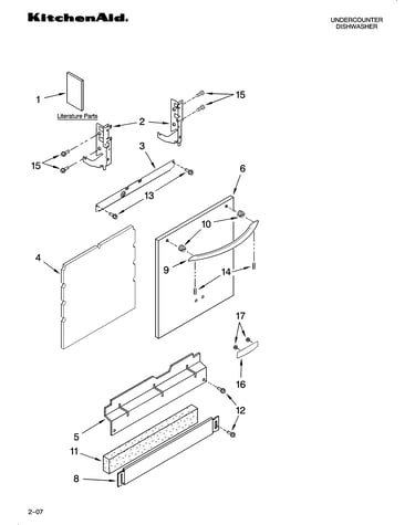 Door and panel parts