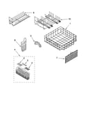 Lower rack parts, optional parts (not included)