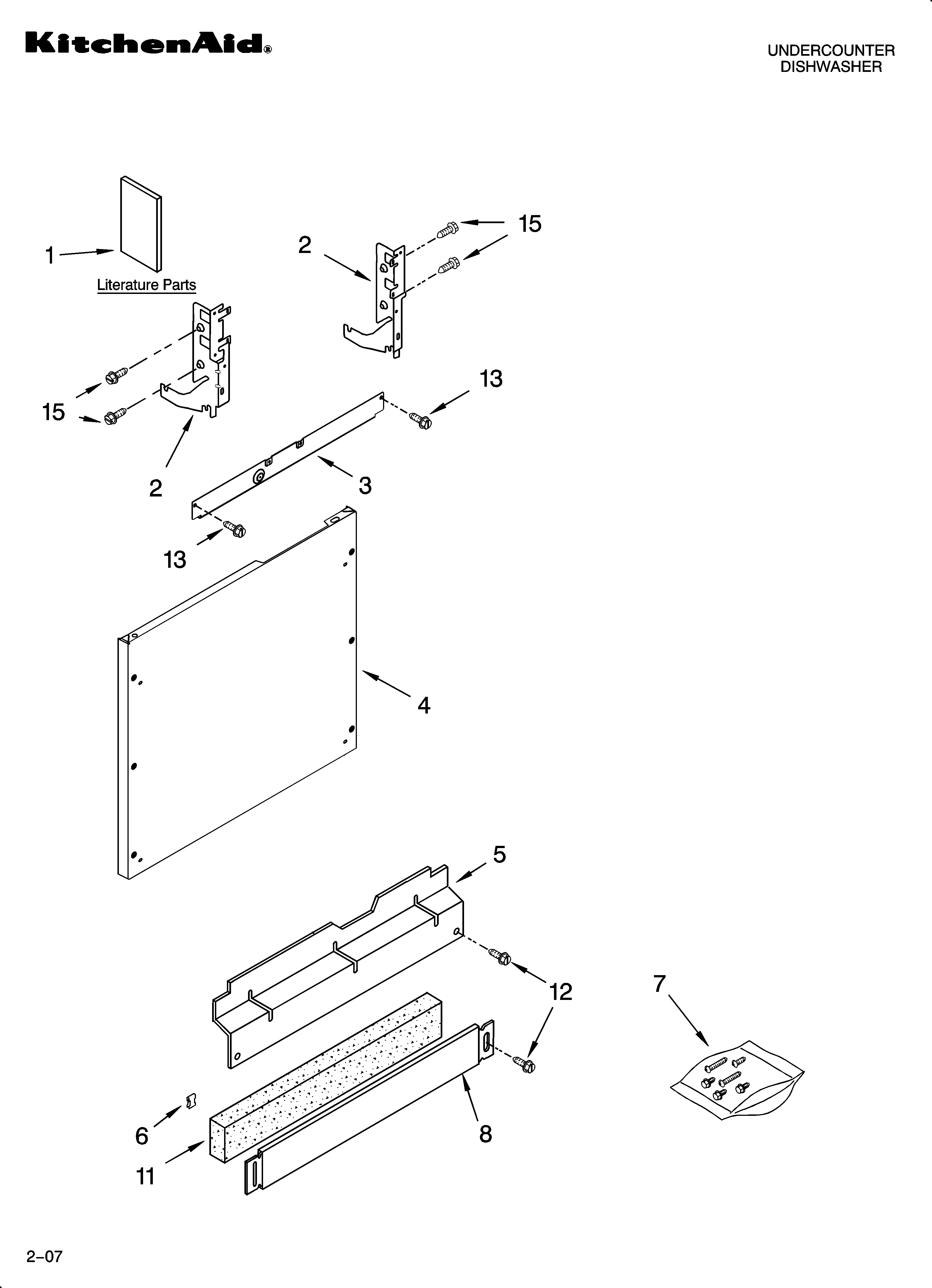 Door and panel parts