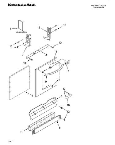 Door and panel parts