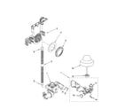 KitchenAid KUDS02SRWH4 fill and overfill parts diagram