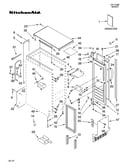 Cabinet liner and door parts