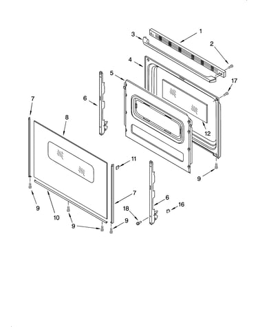 Door parts, optional parts