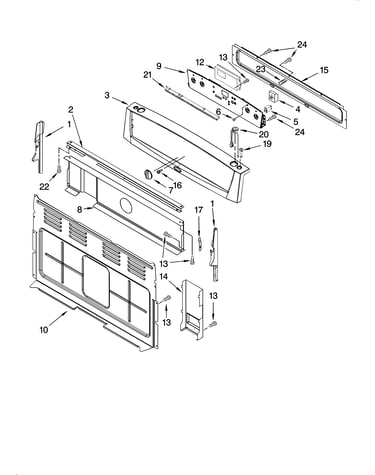 Control panel parts