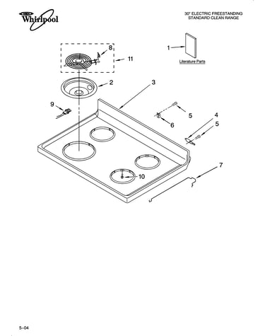 Cooktop parts