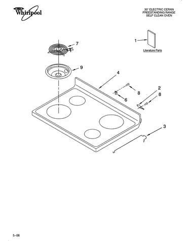 Cooktop parts