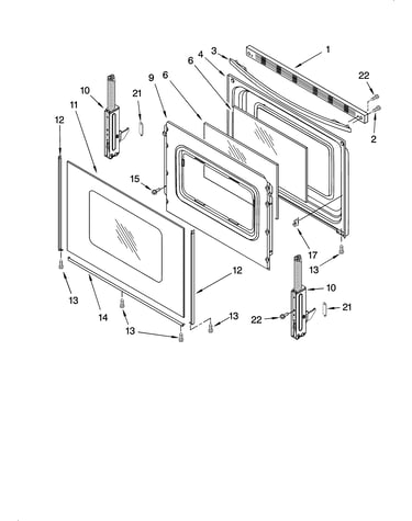 Door parts, optional parts
