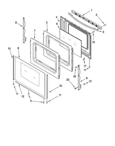 Door parts, optional parts