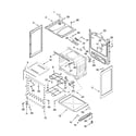 Whirlpool WERE3110PQ1 chassis parts diagram