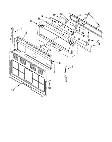 Control panel parts